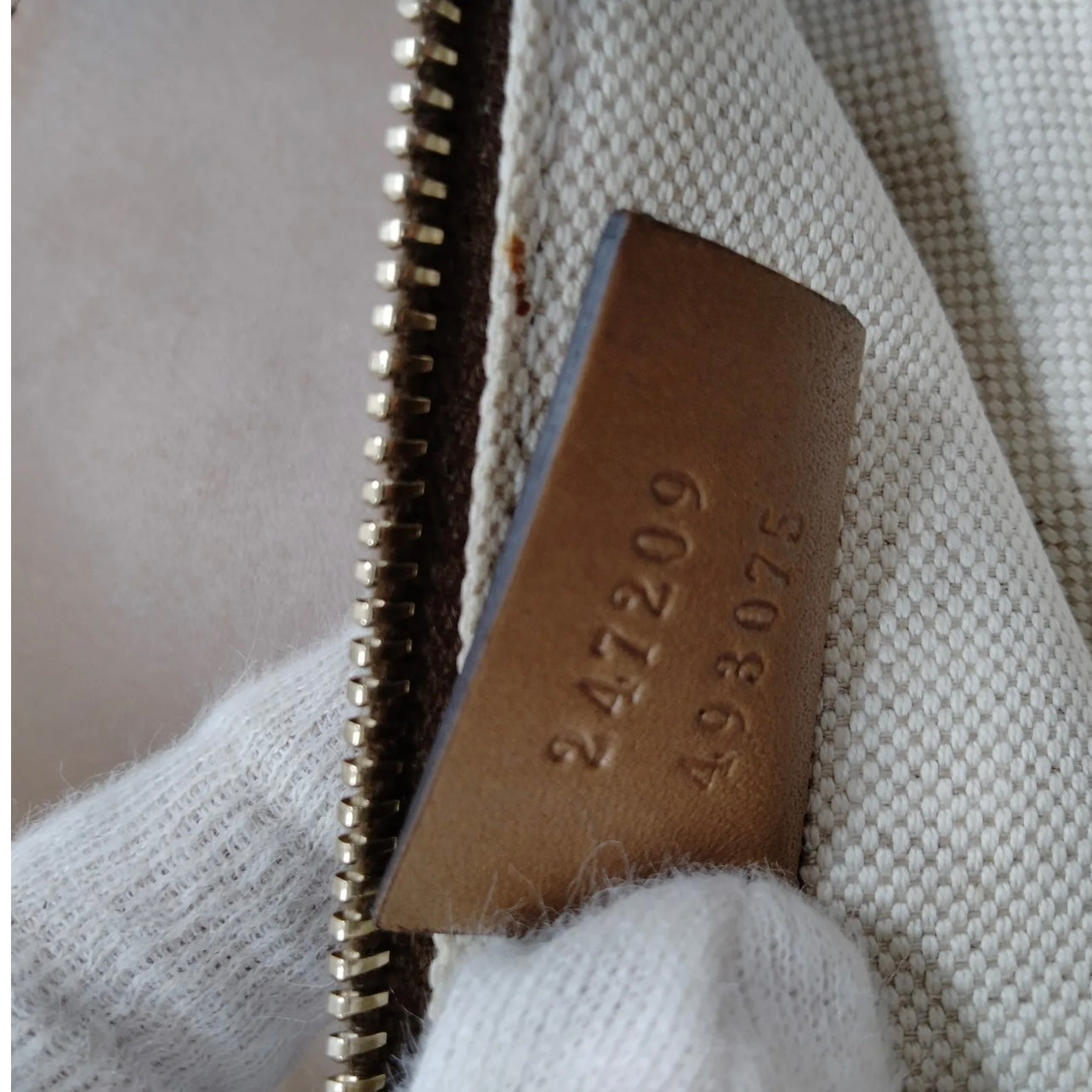 Gucci Canvas Tote with Pouch