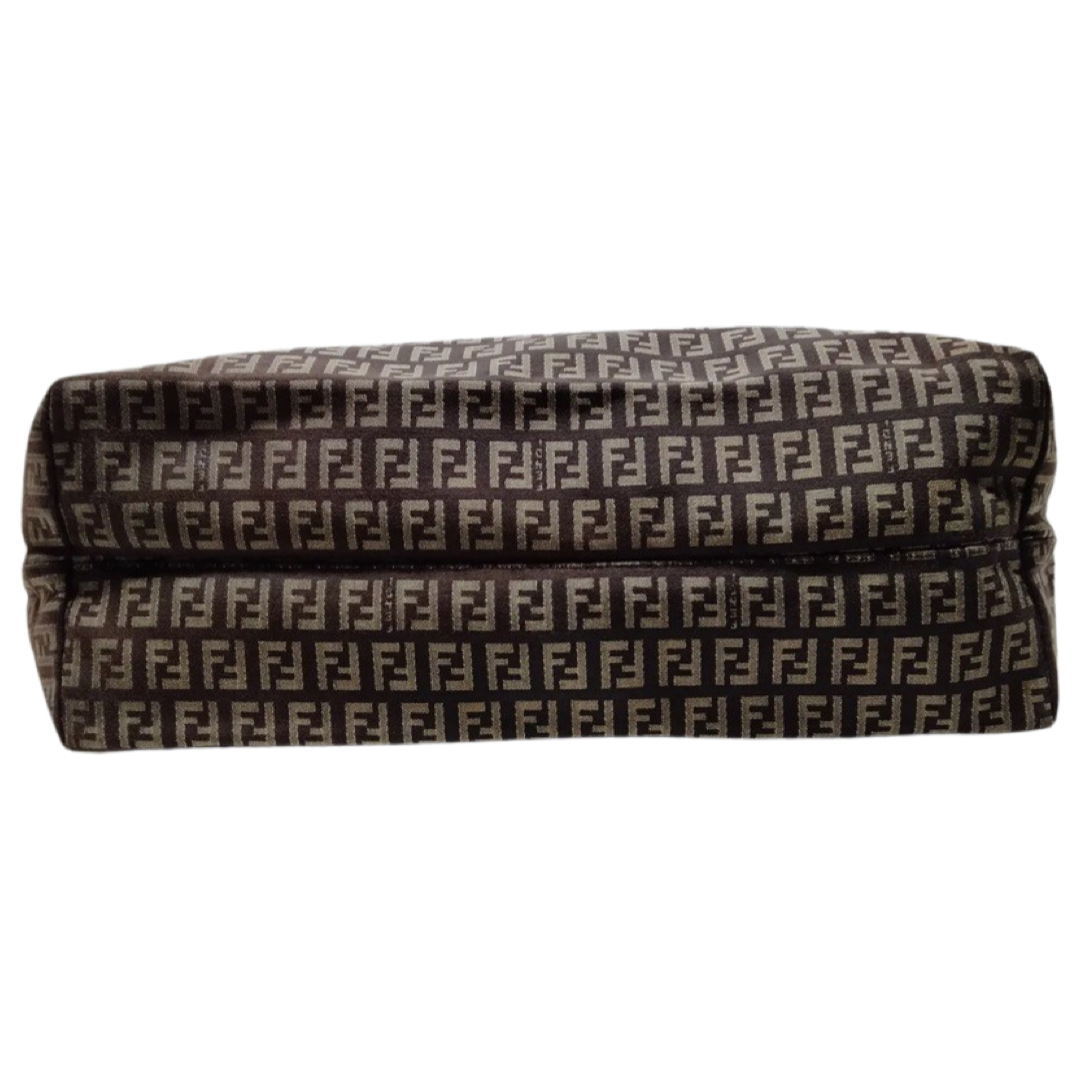 Fendi Zucca Canvas Shopper Tote
