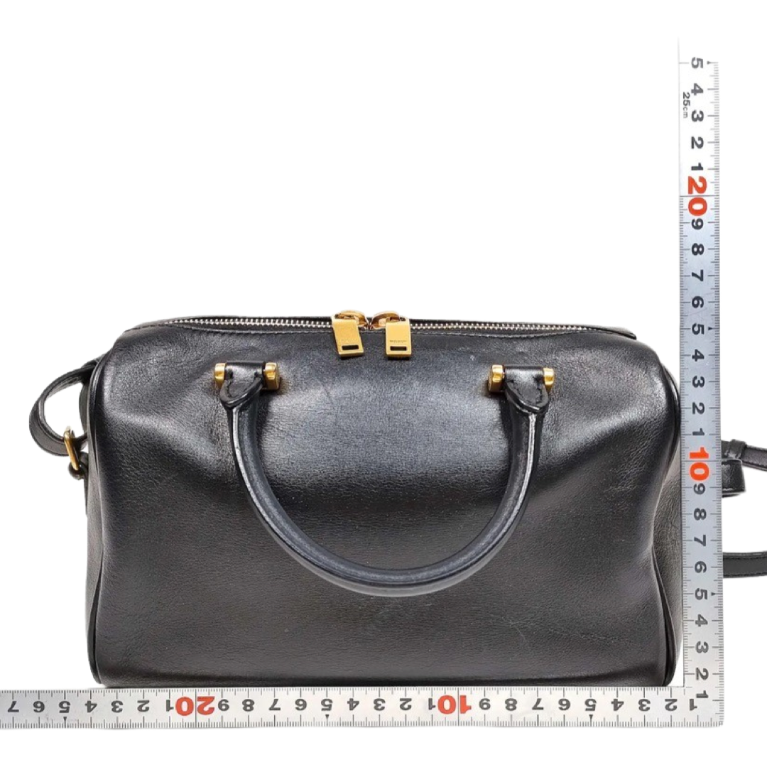 Saint Laurent Hand Bag Brown Calf Leather