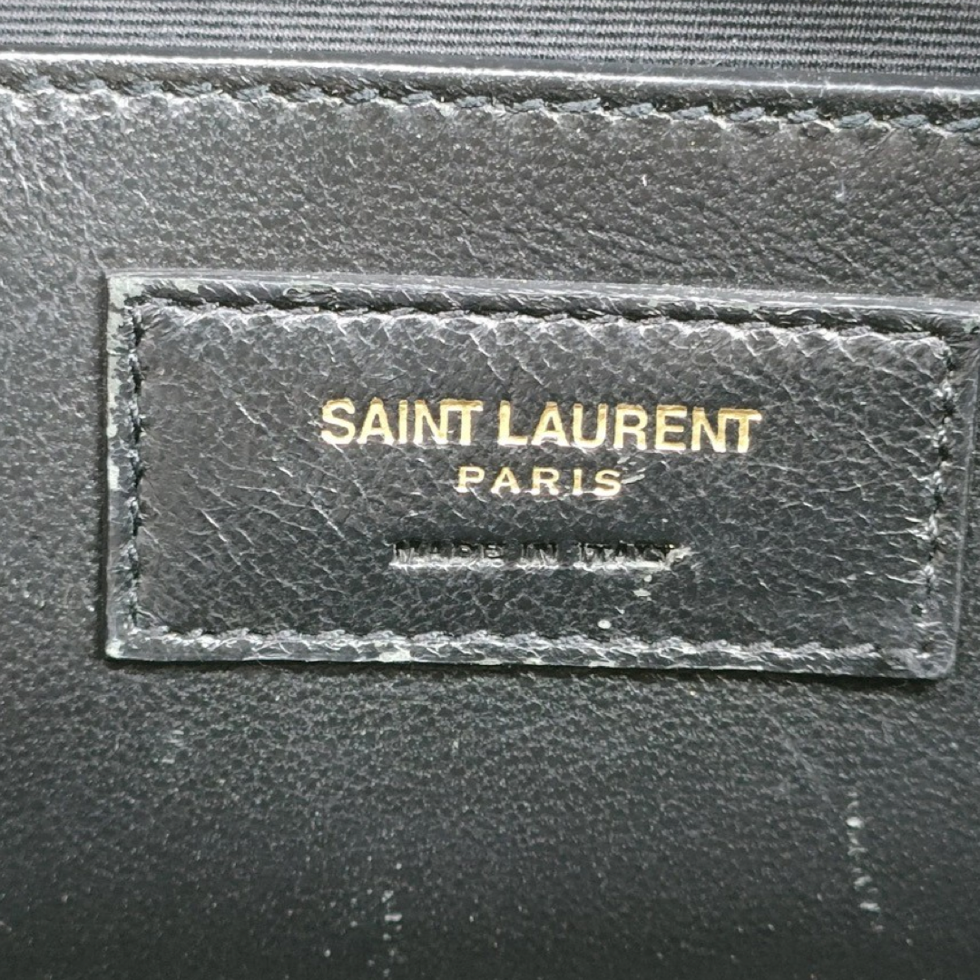 Saint Laurent Hand Bag Brown Calf Leather