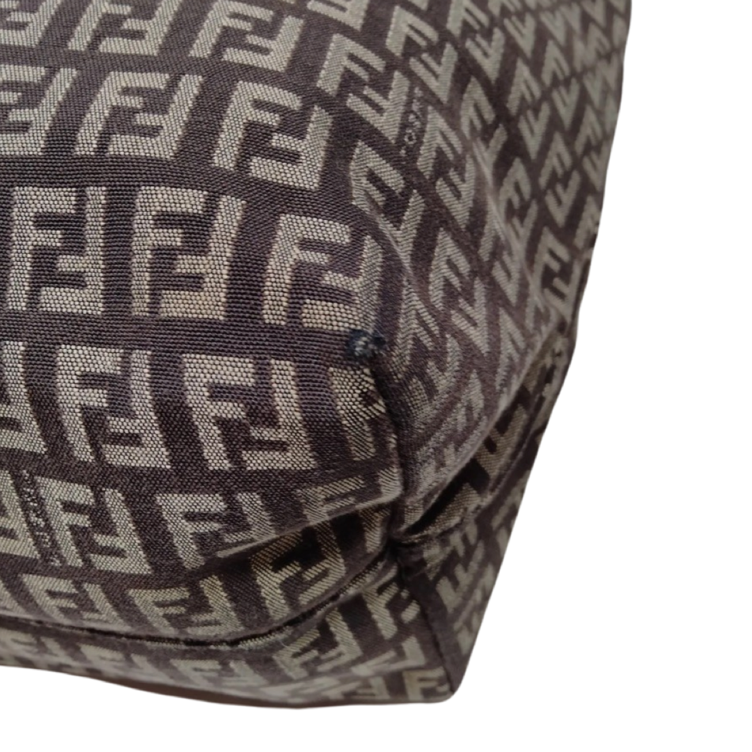 Fendi Zucca Canvas Shopper Tote