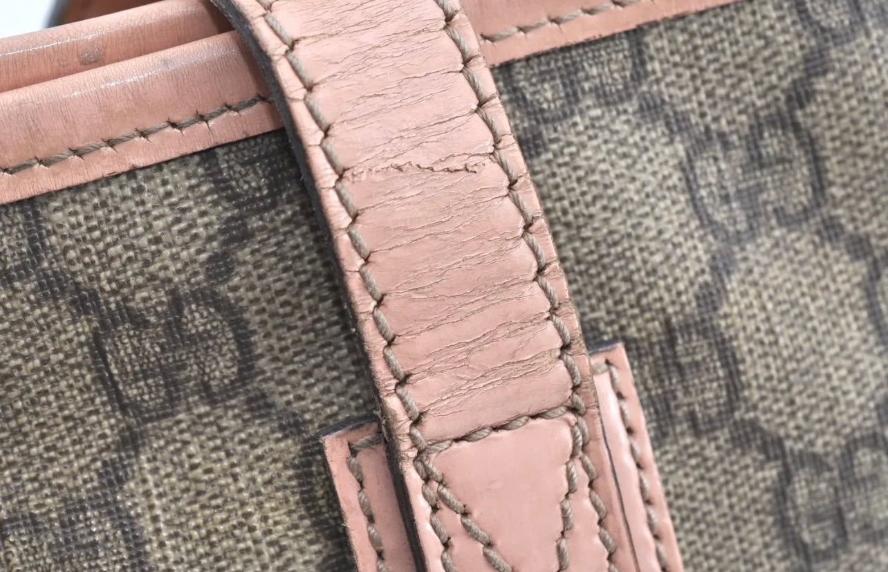 Gucci Canvas Handbag Pink