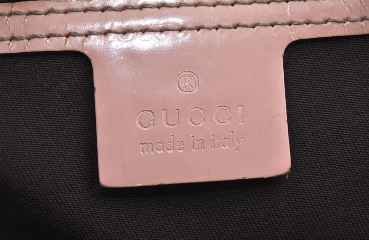 Gucci Canvas Handbag Pink